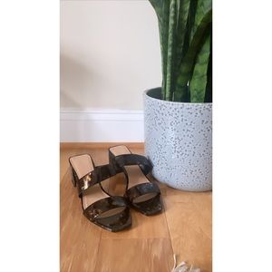 Topshop Tortoise Darla Slide Sandal